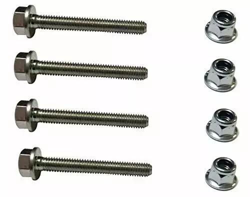 John Deere (4 PACK) Original Equipment Lock Nut/Screw Set - 19M7834A