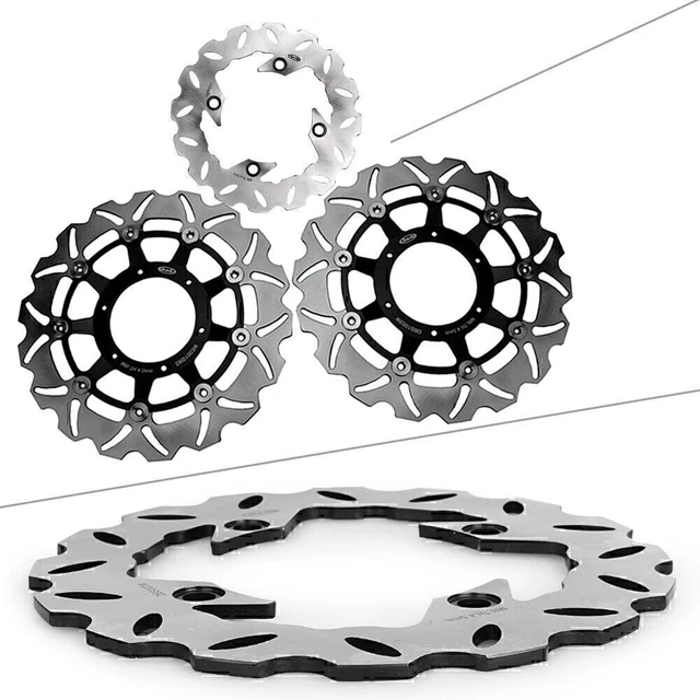 Disque De Frein Vélo 180mm RUJOI – Rotor Avant/Arrière En Acier Inoxydable, Compatible VTT/Roue/Électrique, Livré Avec Boulons – Montage 6 Trous