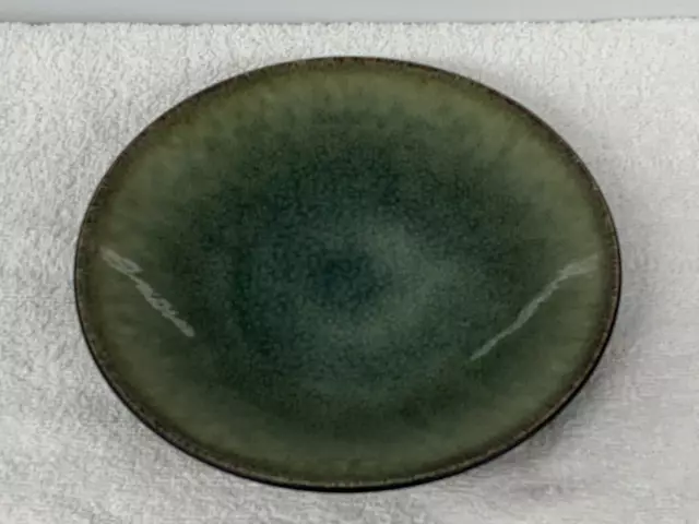 Jars Pottery (France)  --  Samoa Vert (Green)  --   Salad Plates  --  4