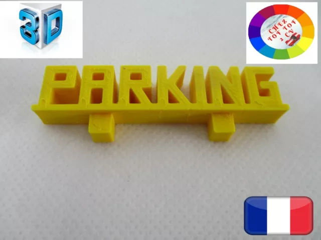 Diorama Pour Garage Et Panneaux Publicite Logo Embleme En 3D //Parking //