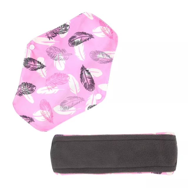 Cloth Menstrual Pads Bamboo Charcoal Sanitary Pads Heavy Flow Overnight Use S