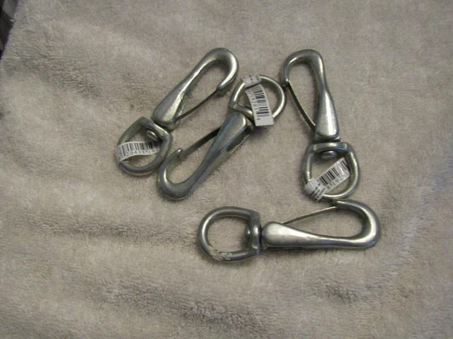 Campbell T7605701 Steel 70 lbs. Capacity Eye Spring Snap 3/4 in.  Lot 4 New