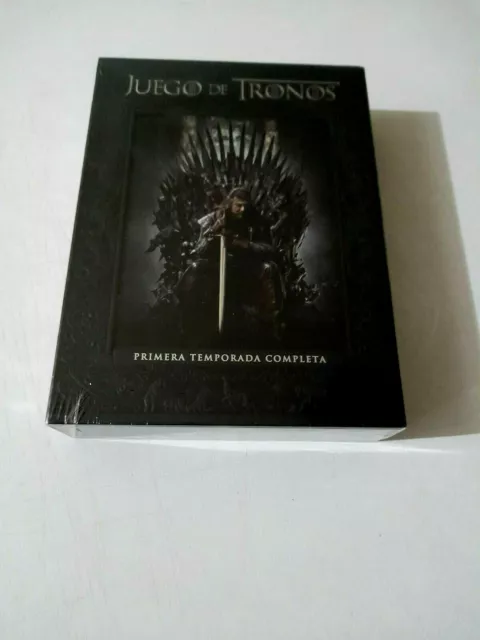 Dvd "Juego De Tronos Primera Temporada Completa" Precintado Sealed Digipack 5Dvd