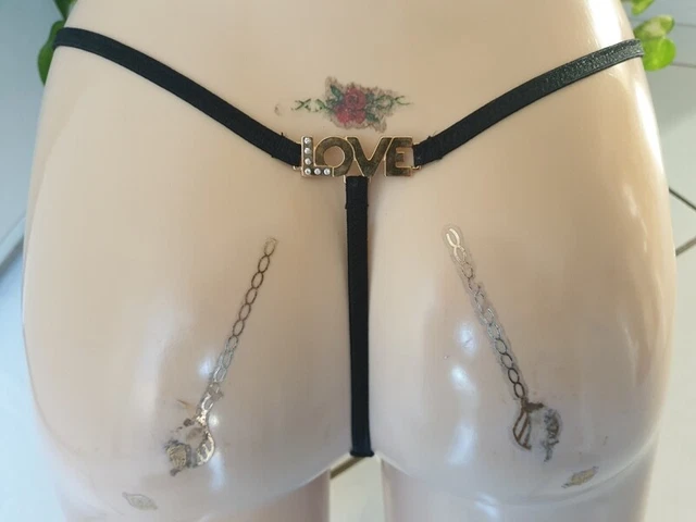 String Implicite De Simone Perele Gravity - Taille 4, Couleur Kir, Neuf Avec étiquettes