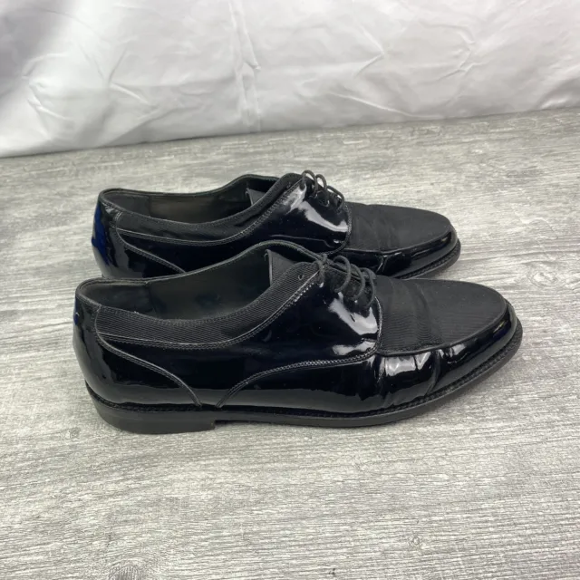 COLE HAAN Shoes Men's Size 9 D Black Leather Dress Made In Italy 11350 ...