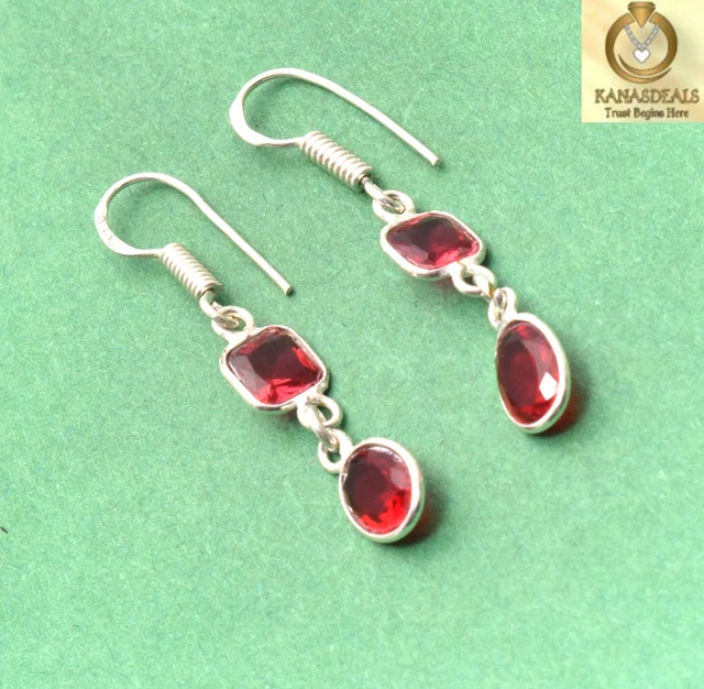 3.0 GM Red Stone Lovely Discount Price Plated Jewellery Sale @1.49-35378