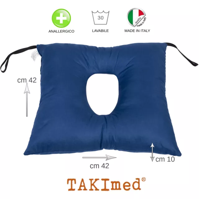 Cuscino Antidecubito, Cuscino Con Foro Centrale TAKImed