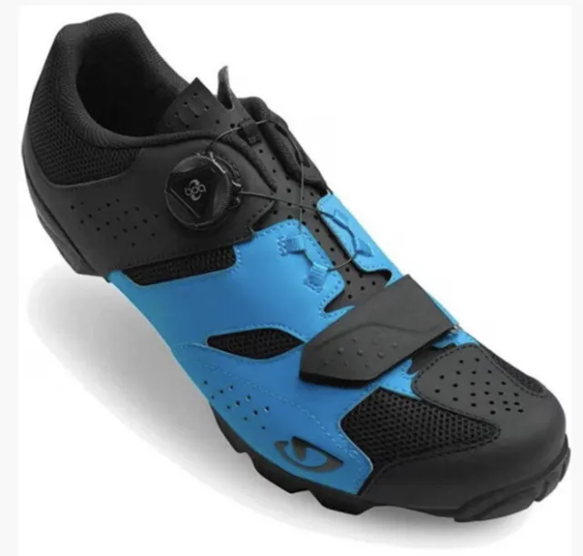 Giro Cylinder MTB Cycling Shoes Mens Blue Size UK 8.5 #REF96