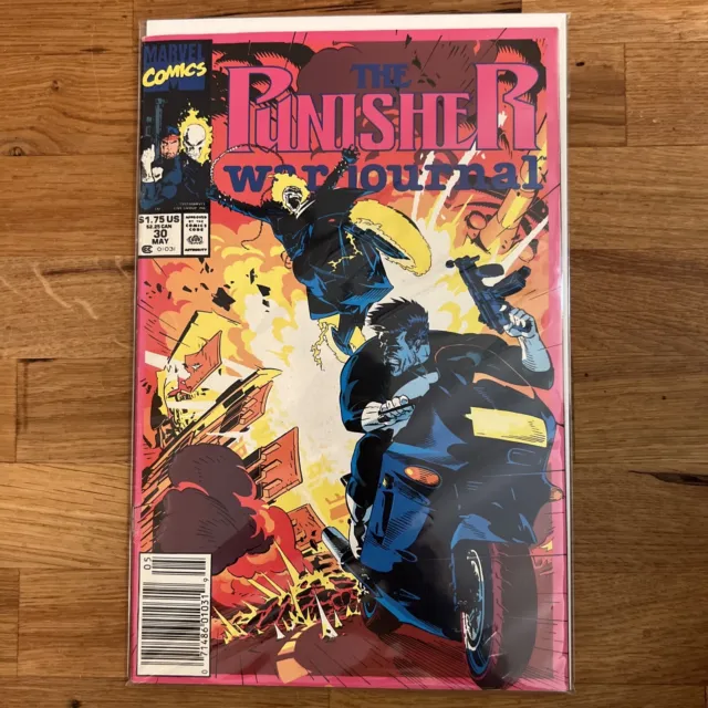 The Punisher War Journal #30 1991 marvel Comic Book