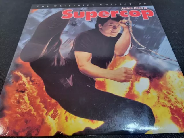 Supercop  (1992)   Criterion Collection Laserdisc  Jackie Chan  Michelle Yeoh