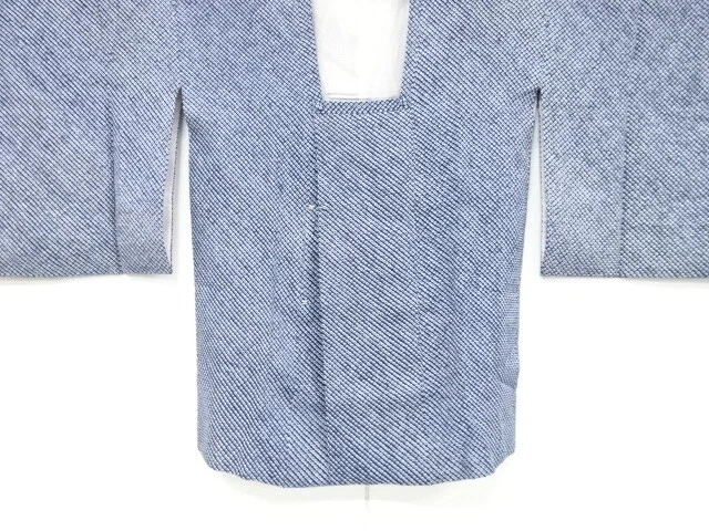 42832# Japanese Kimono / Michiyuki Coat / All Shibori
