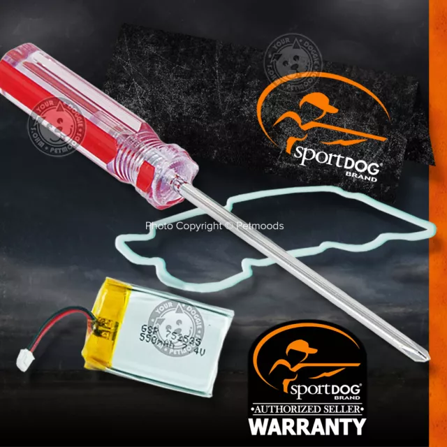 SportDOG Transmitter Battery Kit SAC00-12542 SD-1825 SD-1825Camo SD-3225 SD-1325