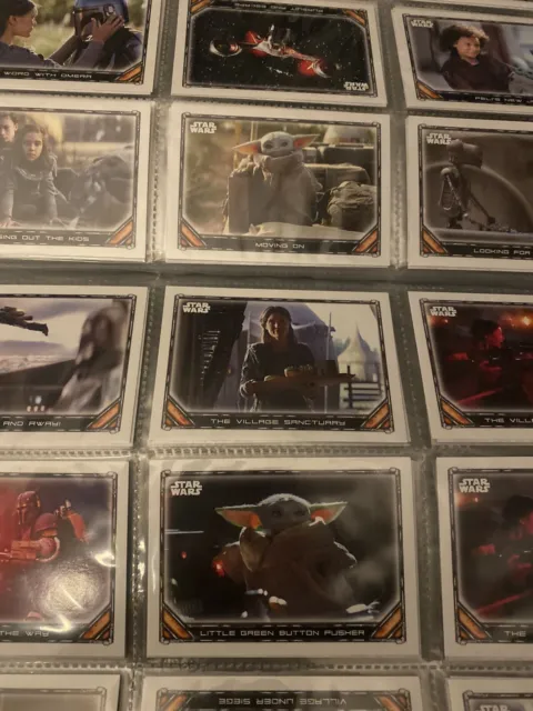 2021 Topps Star Wars The Mandalorian Trading Cards - 1 To 156 Inserts