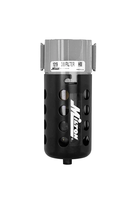 1019 3/8 NPT Polycarbonate FRL Micro Filter 8 x 2.8 x 2.3 inches 1.15 Pounds