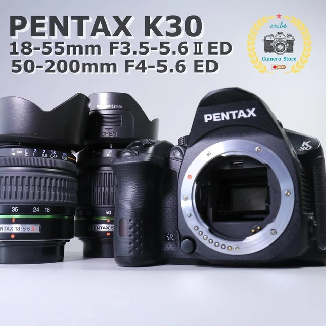 PENTAX K30/18-55mm　（良品) Amazon.com : Pentax K-30 lens kit black w DA 18-55WR Weather