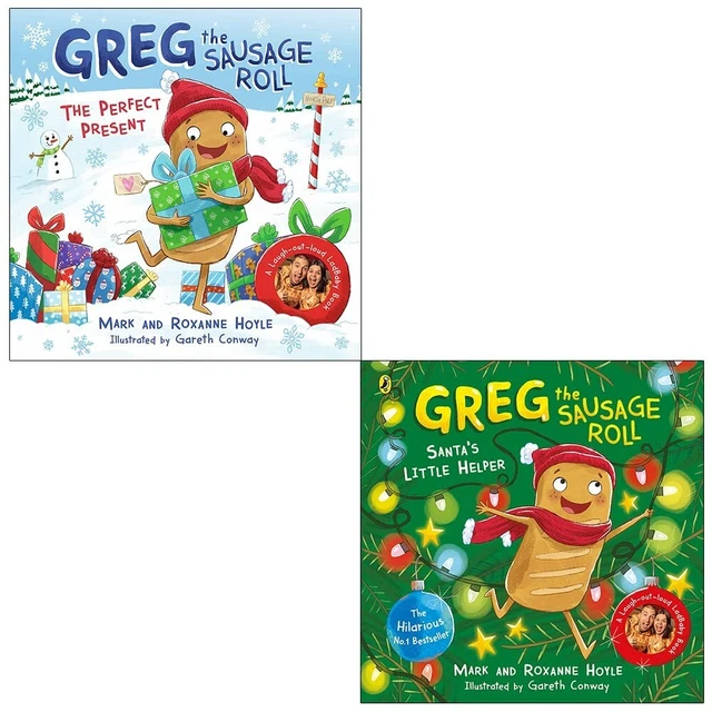 Greg the Sausage Roll Collection 2 Books Set By Mark Hoyle, Roxanne Hoyle