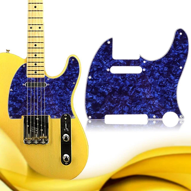 Teile 7 Farben 3Ply Gitarre im Alter von Pearloid Pickguard für Tele Style Gitar