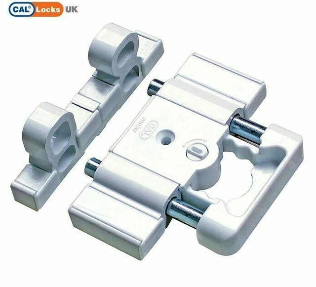 BIFOLD DOOR LOCK High Security Bolt Doors Windows White Black Brown