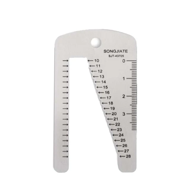 Watchband Ruler Stencil Template Measuring Tool For Watch Band Bracelet Belt