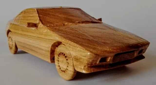 Talbot-Matra Murena 1:16 Holzauto Modell Sammlerstück Nachbildung Eines Oldtimer