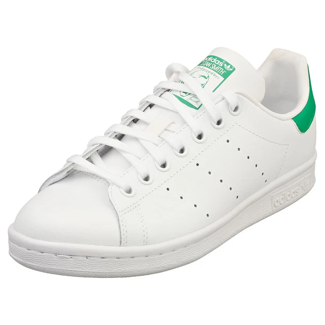 adidas Stan Smith Mixte adulte White Green Baskets - 36 2/3 EU