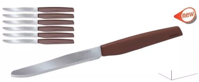 SET 6 COLTELLI Pedrini active coltello da tavola lama in acciaio inox EUR  5,90 - PicClick IT