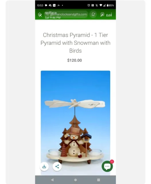 christian ulbricht nutcracker Snowman Pyramid With Birds