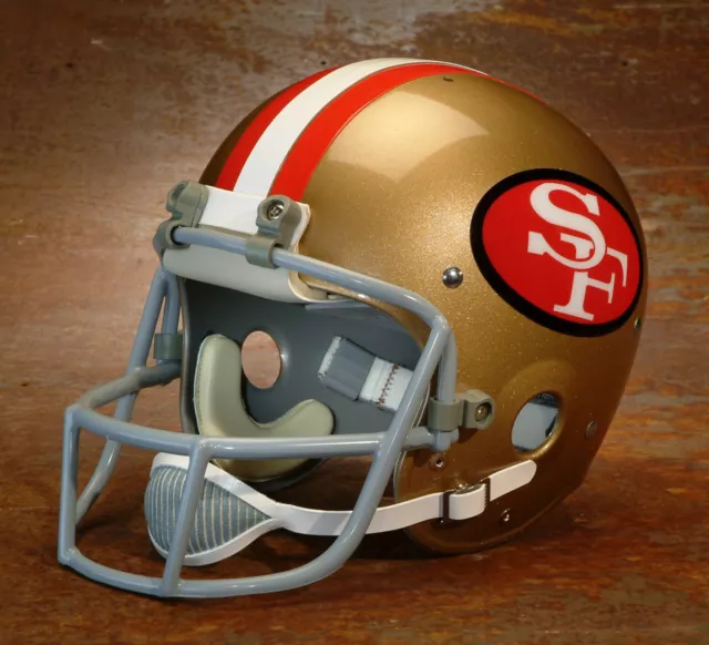 San Francisco 49ers style NFL Vintage Football Helmet