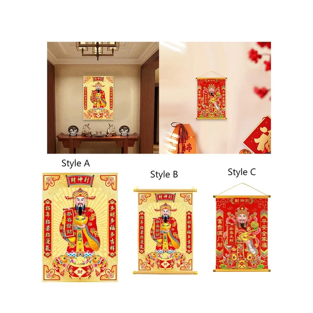 Altare Buddista Per Offerte - Gabinetto In Stile Cinese Per Santuario Domestico, Decorazione Spirituale - Foto 13