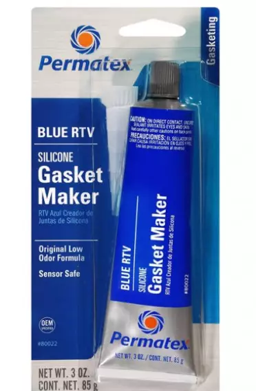 Permatex  Sensor-Safe Blue RTV Silicone Gasket Maker 80