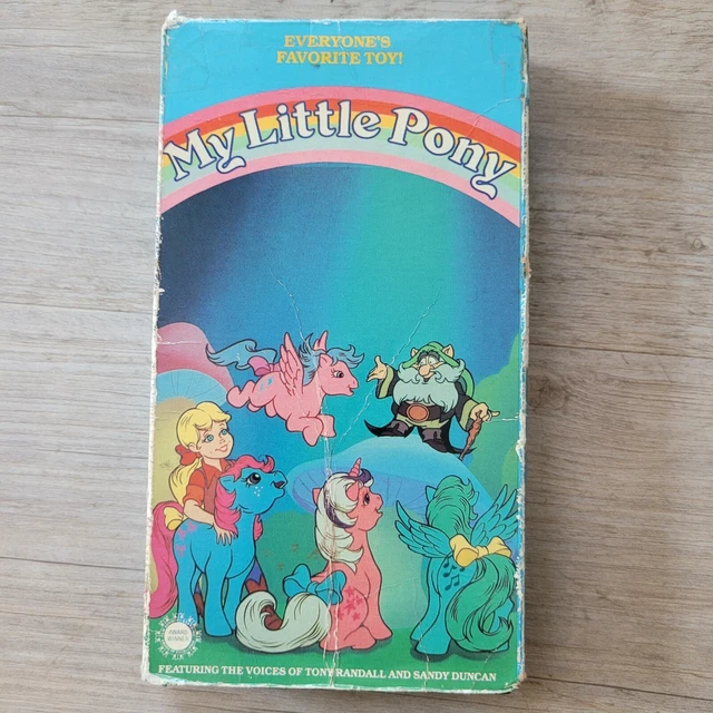 MY LITTLE PONY (VHS, 1984) Children’s Video Library Rare Kids 80s retro ...
