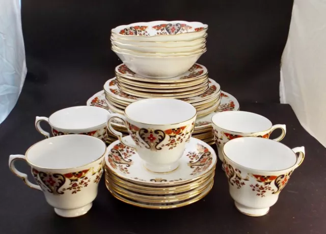 Colclough Royale  Bone China Dinner, Tea & Dessert - 34 pieces