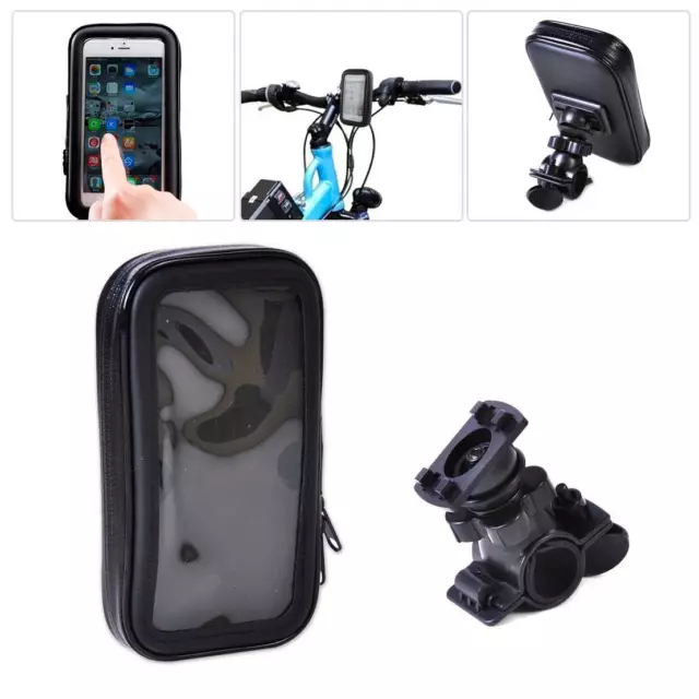Waterproof Handle bar Holder Bike Motor Bicycle Bag Case Pouch pour Phone GPS rt