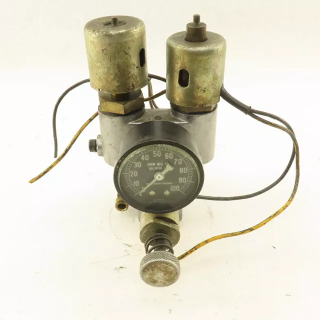 Snow Double Solenoid Valve From Tapping Machine Model TA-1-A 24V Coil