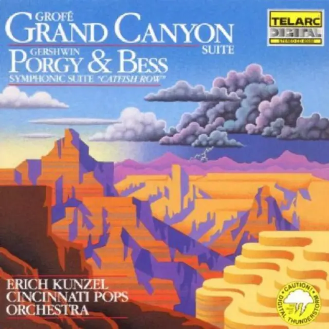 Grofe Grofe/Gershwin: Grand Canyon Suite/Catfish Row CD CD80086 NEW