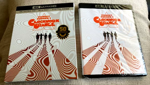 Clockwork Orange - SCI FI / HORROR (4K Ultra HD + Blu-ray + Digital Code)