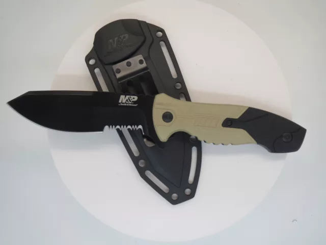 Smith & Wesson M&P 8.75" Fixed Blade Knife SWMPF2CS W/Kydex Sheath