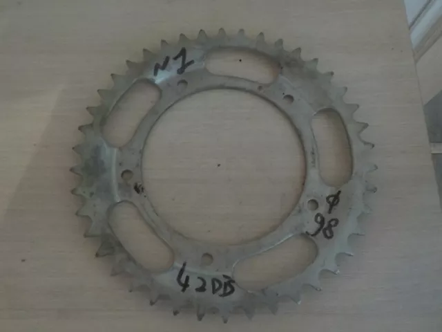 Couronne De Chaine N°1 Mobylette.cyclomoteur Ancien.