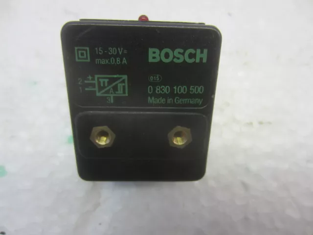 Bosch 0 830 100 500 Rexroth Steuerkabel Stecker Hydraulikventile Magnetventil