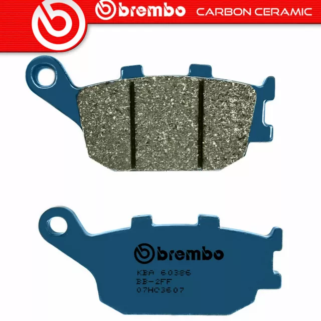 Plaquettes Frein Brembo Carbone Ceramic Arrière pour Honda CBR 600 F2 1991>1994