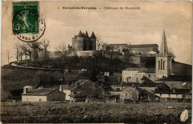 CPA AK VERNET-la-VARENNE - Chateau de Montiort (374558)