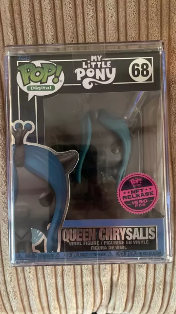 Funko Pop! Digital #68 My Little Pony Queen Chrysalis Legendary LE 1550 In  Hand!