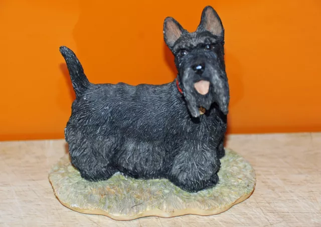 Sherratt and Simpson  Vintage  Black Scottie Dog Terrier 10 cms long