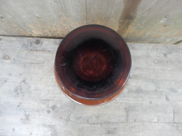 sehr Großes Antikes Apotheker Glas Gefäß 6 Liter Alte Apotheker Glas Flasche 3