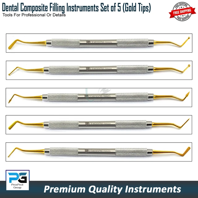 Complete Dental Restorative Instrument Kit – Amalgam & Composite Filling Tools
