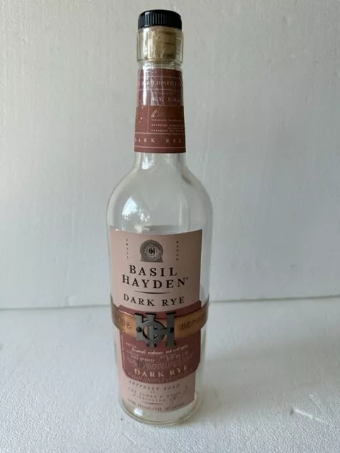 Basil Hayden Dark Rye Kentucky Straight Rye Whiskey Bottle W/Cork 750 Ml