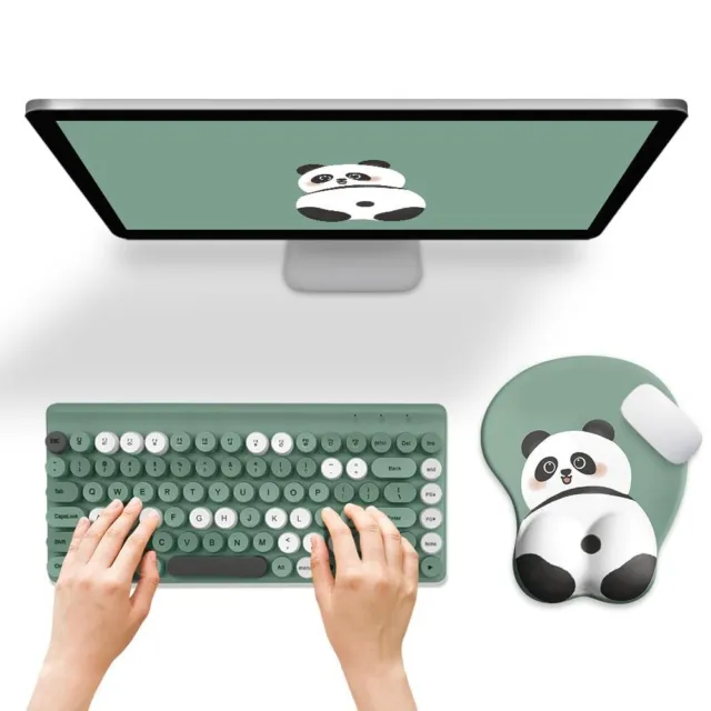 Cute Mouse Pad Ergonomic Mouse Mat Comfortable Mice Pad  Typing and Pain Relief