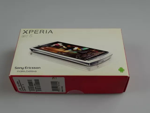 Sony Ericsson Xperia Arc S LT18i Weiß! Ohne Simlock! Neu & OVP! Android! RAR!