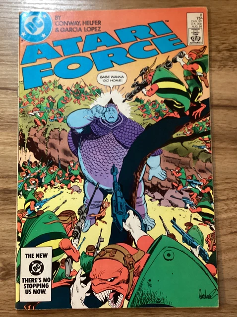 Atari 2600 Atari Force # 1 DC Comics Mini Comic Book Vintage 1982 And 8 12 16 6