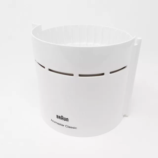 Braun Filter Filtereinsatz KF 47 67 in weiß Aromaster Kaffemaschine 4069 4089